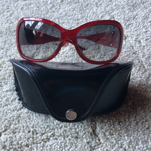 Salvatore Ferragamo Accessories - Salvatore Ferragamo 2105 Red Sunglasses